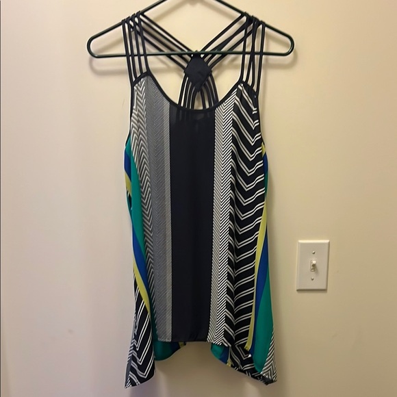 Maurices multi color Strappy Tank Top size medium - Picture 1 of 10